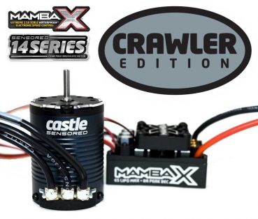CASTLE CREATIONS - MAMBA X - 1406 - CRAWLER 2850KV Edition Brushless sensored