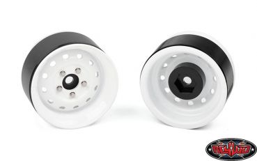 Heritage Edition Stamped Steel 1.9 Wheels (White) 4x
